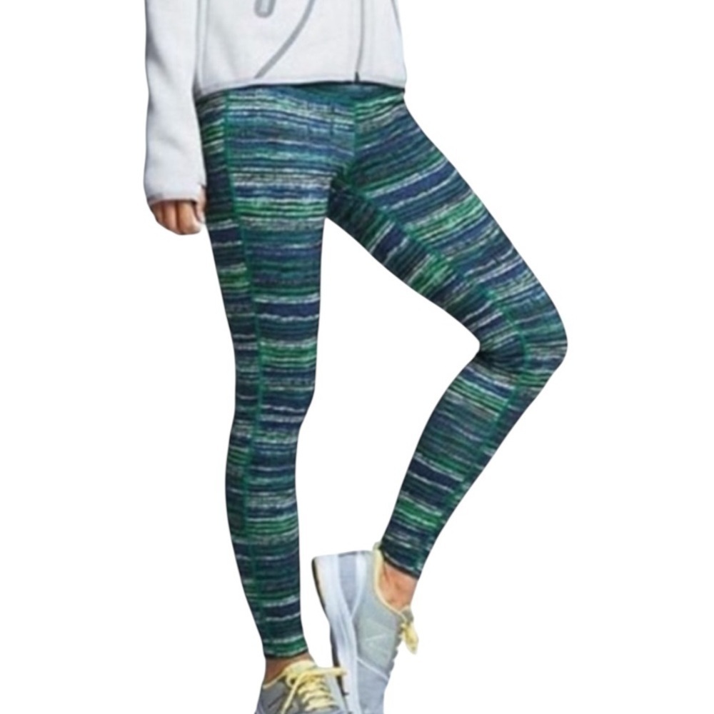 Athleta Stylish Multicolor Activewear Leggings